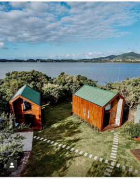 IbiraCottage Casa Verde em frente a Lagoa RS5981